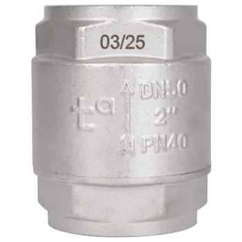 Обратный клапан для воды THERMO ALLIANCE Forte пружинный 2" внутренняя TAF240W50