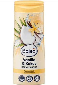Гель-крем для душу Balea Vanille&Kokos Cremedusche Ваніль&Кокос 300 мл