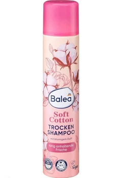 Парфумований сухий спрей-шампунь для волосся Balea Trocken Shampoo Soft Cotton М'яка бавовна 200 мл