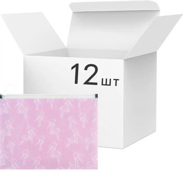 Набор папок на молнии zip-lock Axent Lavender-3 A5+ 12 шт (1498-38-A)