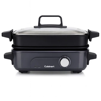 Мультиварка Cuisinart GRMC3E, 5-в-1, 1400 Вт, 4.7 л, черная - Уценка