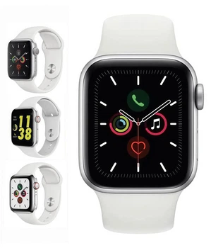 Смарт-годинник HiWatch 6 T500+ з вимірюванням тиску, пульсу, рівня кисню, підтримка дзвінків по bluetooth, керування музикою, Білі
