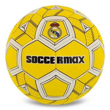 Мяч футбольный Реал Мадрид Ballonstar Real Madrid 0047-808 размер №5 Yellow-White