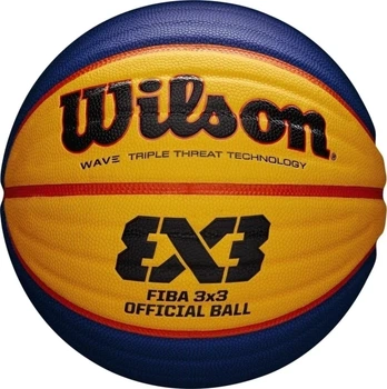 Баскетбольний м'яч Wilson FIBA 3X3 темно-синьо-жовто-червоний WTB0533XB Розмір EU: 6