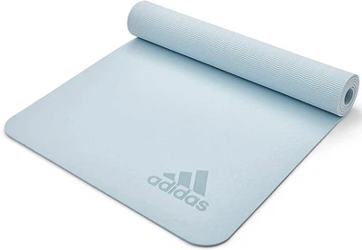 Коврик для йоги Adidas Premium Yoga Mat светло-голубой Унисекс 176 х 61 х 0,5 см