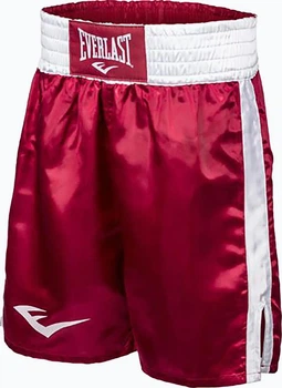 Шорты боксерские EVERLAST BOXING TRUNKS 23 IN красный Унисекс S