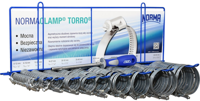 Opaski ślimakowe Norma 73598 zestaw serwisowy 365 szt (4050557233655)