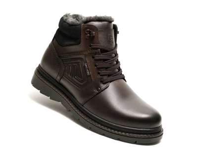 Черевики чоловічі шкіряні Alaska Brown Dav Shoes коричневий 41