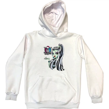 Худі Преміум Дитяча Monster High (3) Розмір 98 См (1-2Р.) Білий Без Утеплювача