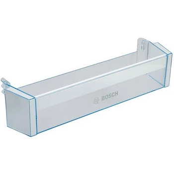 Полиця (пляшкова) 00746691 для холодильника Bosch KGD36VI30, KGN34VW30, 470x120 мм, прозора