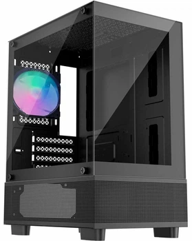Корпус для ПК 1stPlayer Mi2-A-BK-2F7R-1F7 без БЖ Black