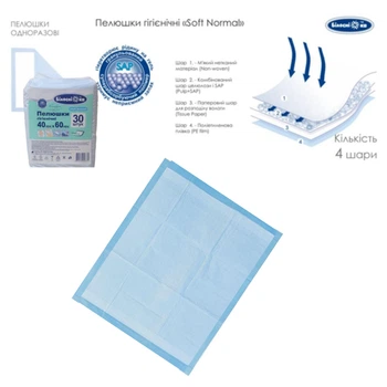 Пелюшки для собак 40х60 см, 30 шт normal