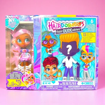 Дитячий набір 2 ляльки з аксесуарами Haidorables WILLOW Модна парочка: дівчинка і хлопчик 23700/4