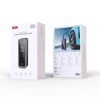 Автомобільний Компресор XO CZ018 5000mAh М'ята упаковка Колір Чорний