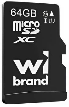 Карта пам'яті Wibrand microSDXC 64GB UHS-I U1 V6 (WICDXU1/64GB)