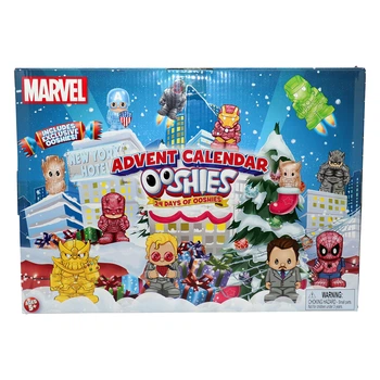 Набор игровых фигурок OOSHIES Марвел 24 фигурки термопластичная резина 4 5 см (698277)