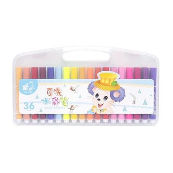 Набор фломастеров "Water color pen" 229-36(Blue) 36 цветов