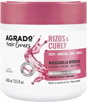 Маска для кучерявого волосся Agrado Intensive Mask Curly 400 мл (8433295097288)