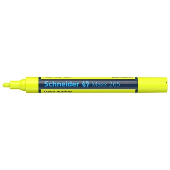 Маркери Schneider Electric MAXX 265 крейдовий 2-3 мм, жовтий s126505