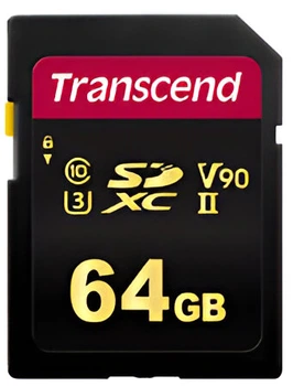 Карта памяти Transcend 700S SDXC 64GB UHS-II U3 (TS64GSDC700S)