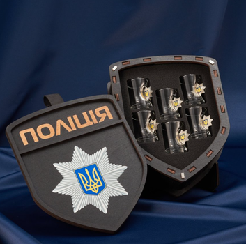 Набір чарок Шеврон маленький (Поліція)