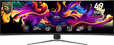 Monitor 49" MSI MPG 491CQPDE QD-OLED (9S6-3FA84T-008)