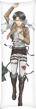 Подушка дакімакура Levi Ackerman 3 (Attack On Titans) Розмір: 30х75 cm