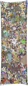 Подушка дакімакура Futurama-1 Розмір: 30х75 cm