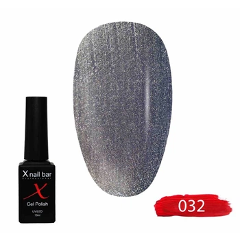 Гель-лак для ногтей, для маникюра X Nail Bar Professional 10ml №032