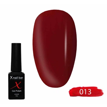 Гель-лак для ногтей, для маникюра X Nail Bar Professional 10ml №013