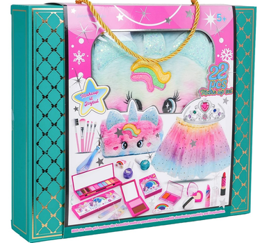 Zestaw do makijażu + sukienka Tęczowa (5903864971743)