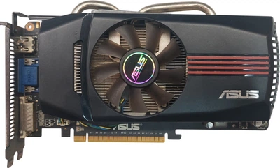 Відеокарта Asus PCI-Ex GeForce GTX 550 Ti 1024MB GDDR5 (192bit) (910/4104) (VGA, DVI, HDMI) (ENGTX550 TI DC/DI/1GD5) (б/в)