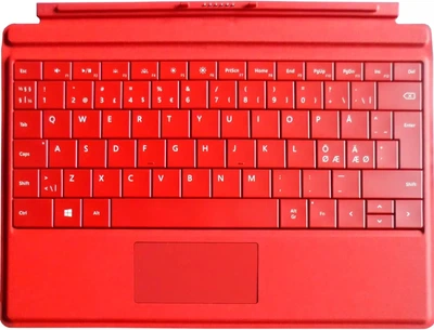 Чохол-клавіатура Microsoft Surface 3 Type Cover Red (A7Z-00037)