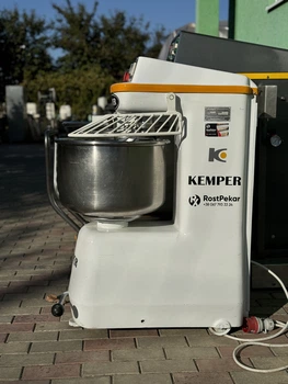 Профессиональный спиральный тестомес для пекарни KEMPER SP15, дежа 35 л, 15 кг муки / 24 кг теста Б/У