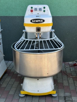 Профессиональный спиральный тестомес для пекарни KEMPER SP75, чаша 175 л, 75 кг муки / 120 кг теста Б/В