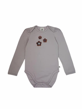 Дитяче боді для дівчинки Green Cotton 98 см Лавандовий (25111228)