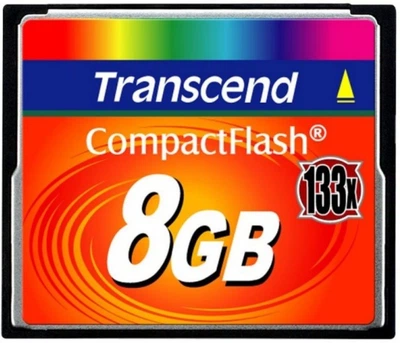 Карта памяти Transcend CompactFlash CF 133 8GB (TS8GCF133)