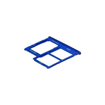 Держатель для SIM карты для Samsung A315, A405, A415, Galaxy A31, A41 (2020), A40 (2019), Prism Crush Blue синий