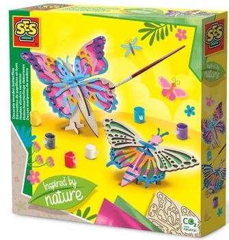 Набір для творчості Ses Creative Декорування дерев’яних метеликів (8710341140359)