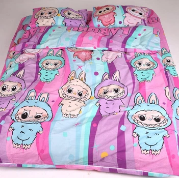 Комплект постельного белья Бязь Rainbow Labubu 143х210 см
