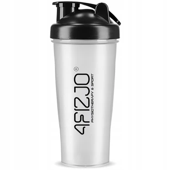 Шейкер спортивный 4FIZJO PRO 650 мл White/Black (P-5905973407007)