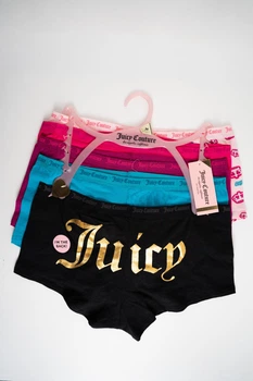 Комплект котоновых трусиков Juicy couture 5 шт размер XL