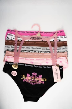 Набор женских трусиков Juicy Couture с логотипом 7 штук размер M