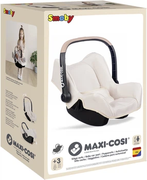Крісло-переноска для ляльки Smoby Toys Maxi-Cosi Айворі 32 х 47 х 35 см (7600240244) (3032162402443)