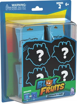 Набір фігурок-сюрпризів PhatMojo Blox Fruits 4 шт (FP3304) (810087219000)