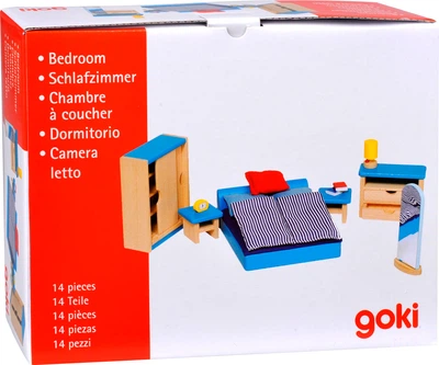 Zestaw dla lalek Goki Meble do sypialni (51906G) (4013594519069)