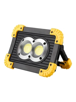 Переносний прожектор акумуляторний портативний LED Outdoor L802 20W COB 2х18650