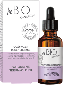 Сироватка для обличчя BeBio живильно-відновлювальна олійна 30 мл (5908233660211)