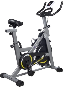 Велотренажер спинбайк TECOFIT Серо-чёрный (JC-K703)