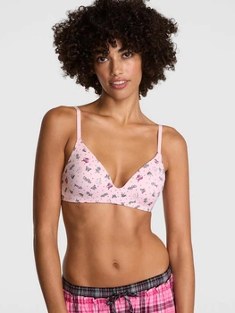 Бюстгальтер Victoria's Secret (333421356834) Wear Everywhere Lightly Lined Wireless 80D розовый